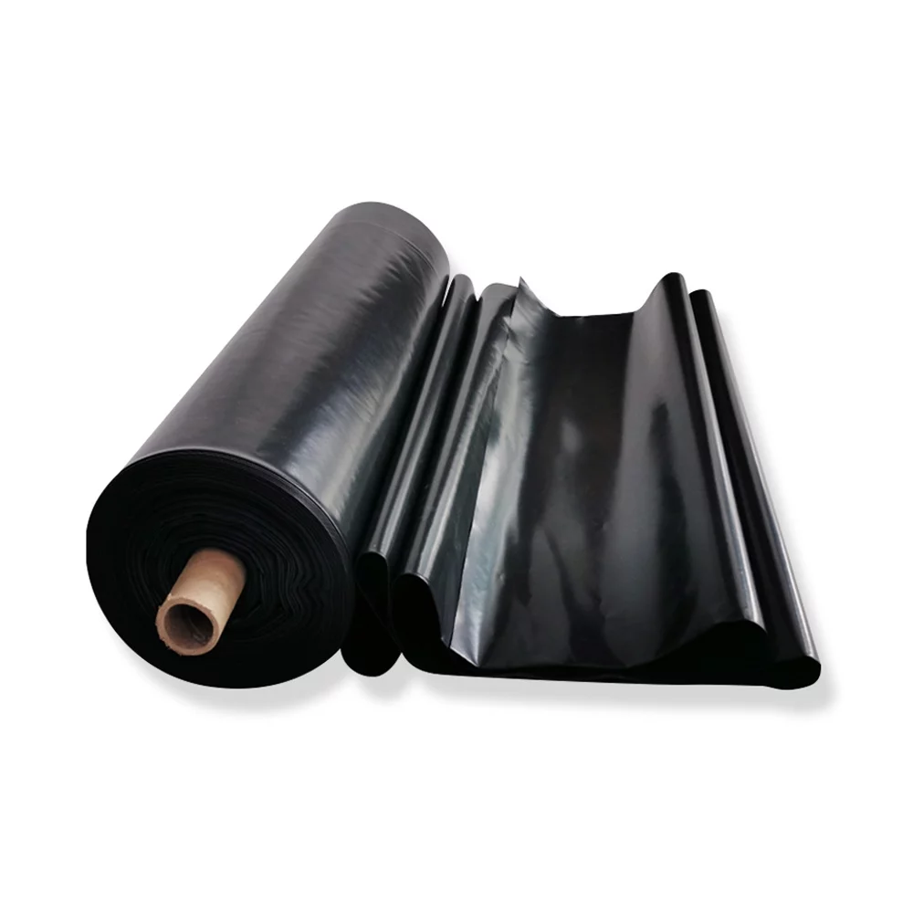 EQCOTWEA 20'*20' Pond Waterproof Liner Thickness 0.5mm Geomembrane Flexible Water Garden Fish Pond Liner HDPE