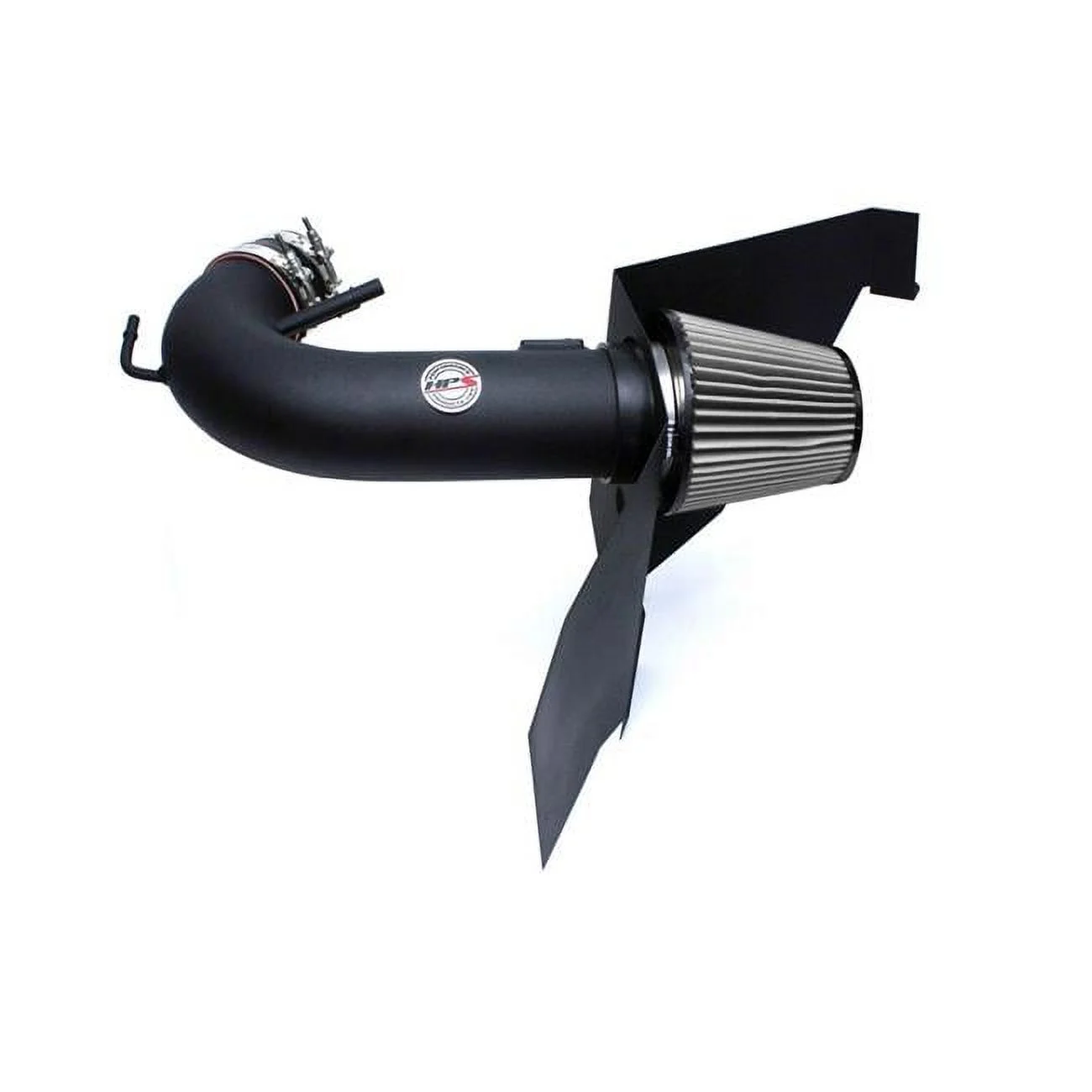 HPS Performance Black Shortram Air Intake for 15-17 Ford Mustang GT V8 5.0L