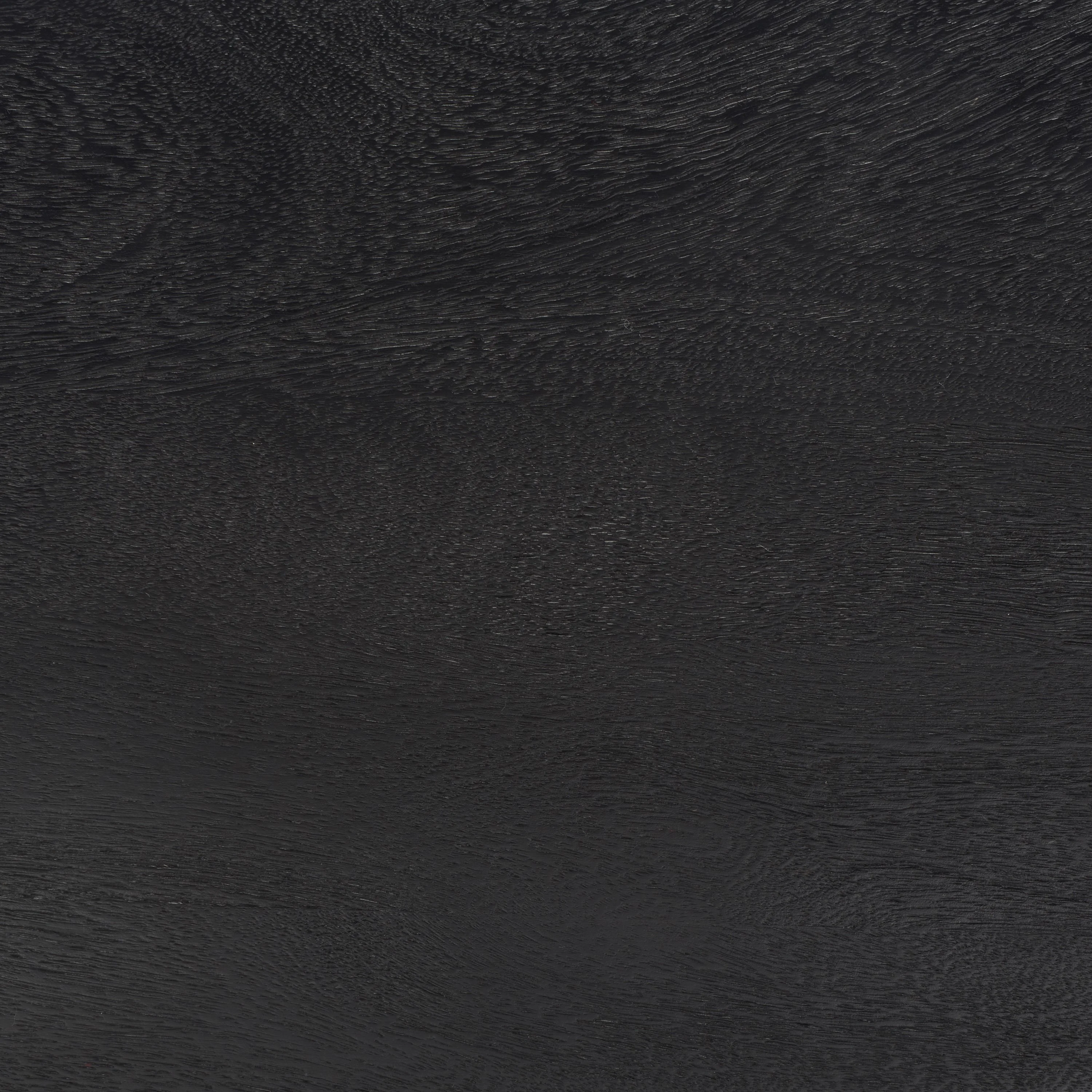 SAFAVIEH Couture Madilynn Modern Round Wood Coffee Table, Black