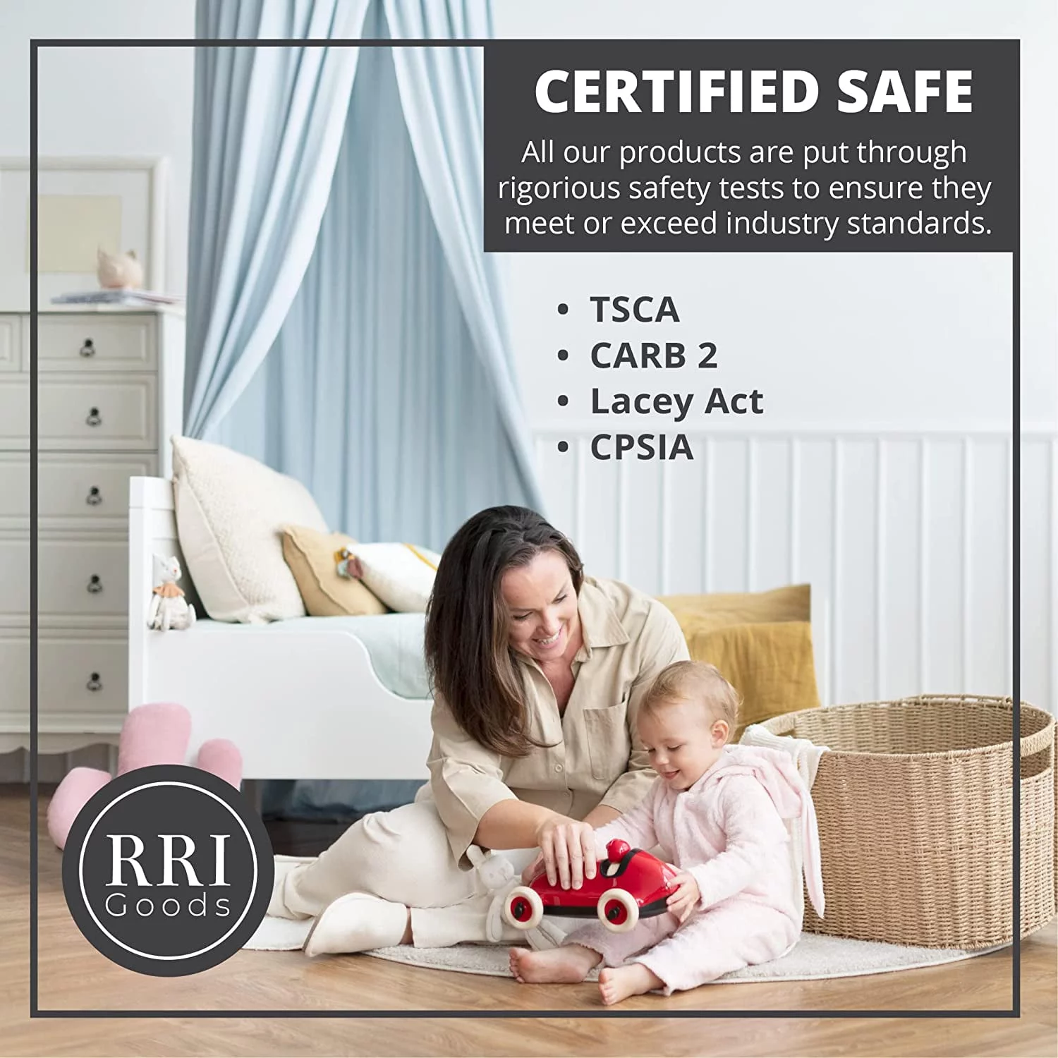 RRI Goods 2 Step Up Stool Toddlers Kids Step Stool Non Slip Handle Tread