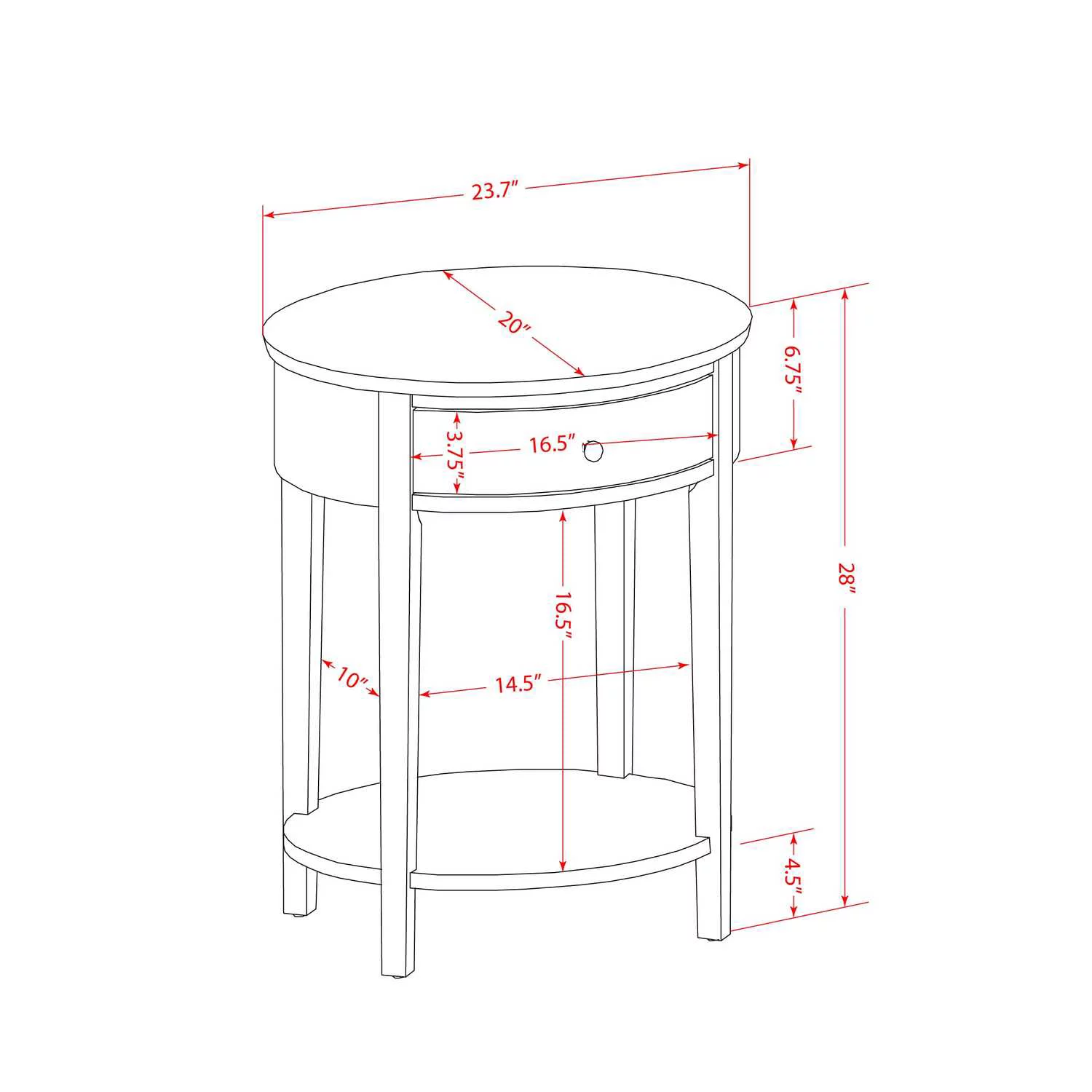 East West Furniture Kendall 2-Piece Wood Full Bedroom Set in Brown/Jacobean