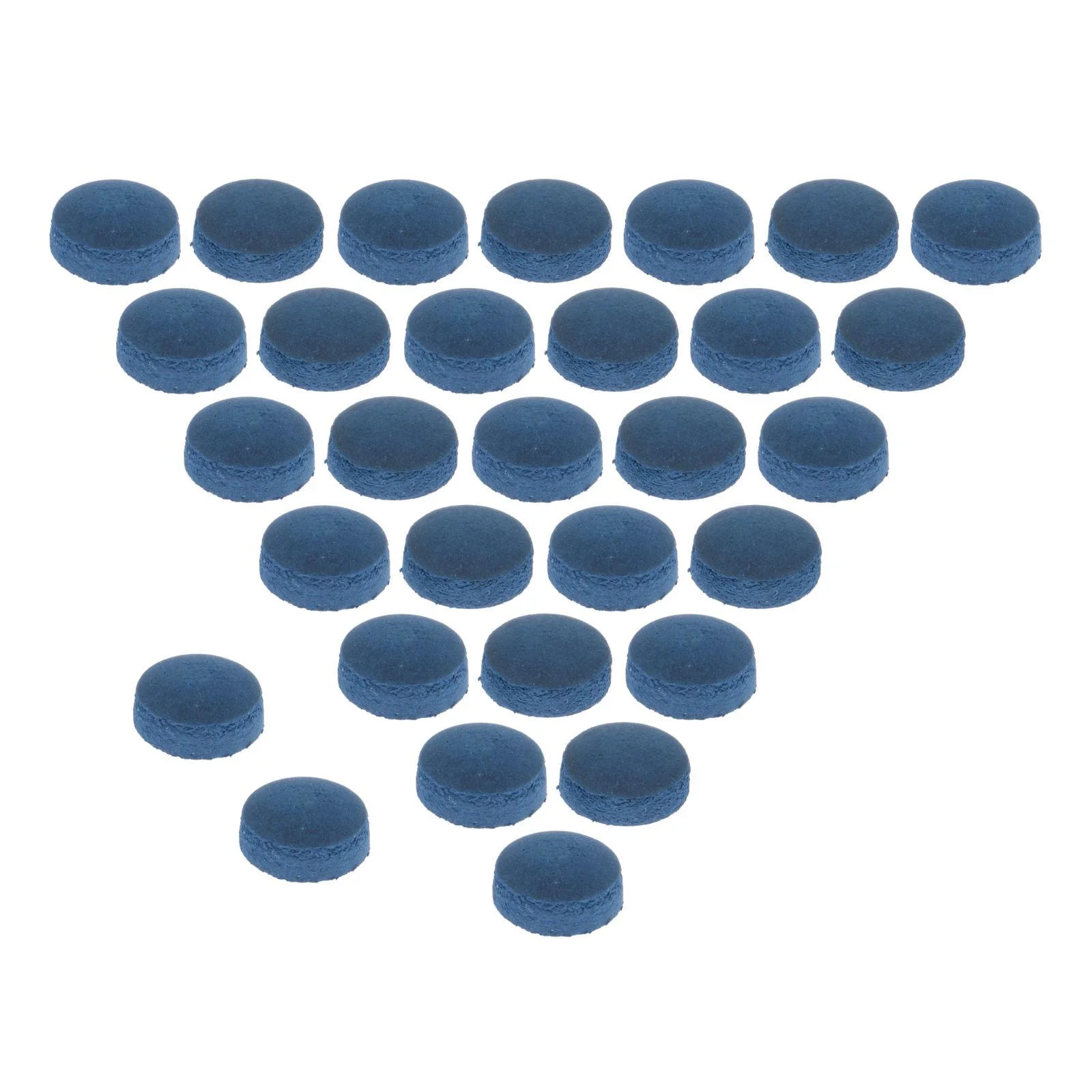 AMLESO 30 Pieces Pool Cue Tips Heads Replacement Part Billiards Cue Tips Break Jump Tips for Pool Cues Billiards Lovers Personal Use 10mm