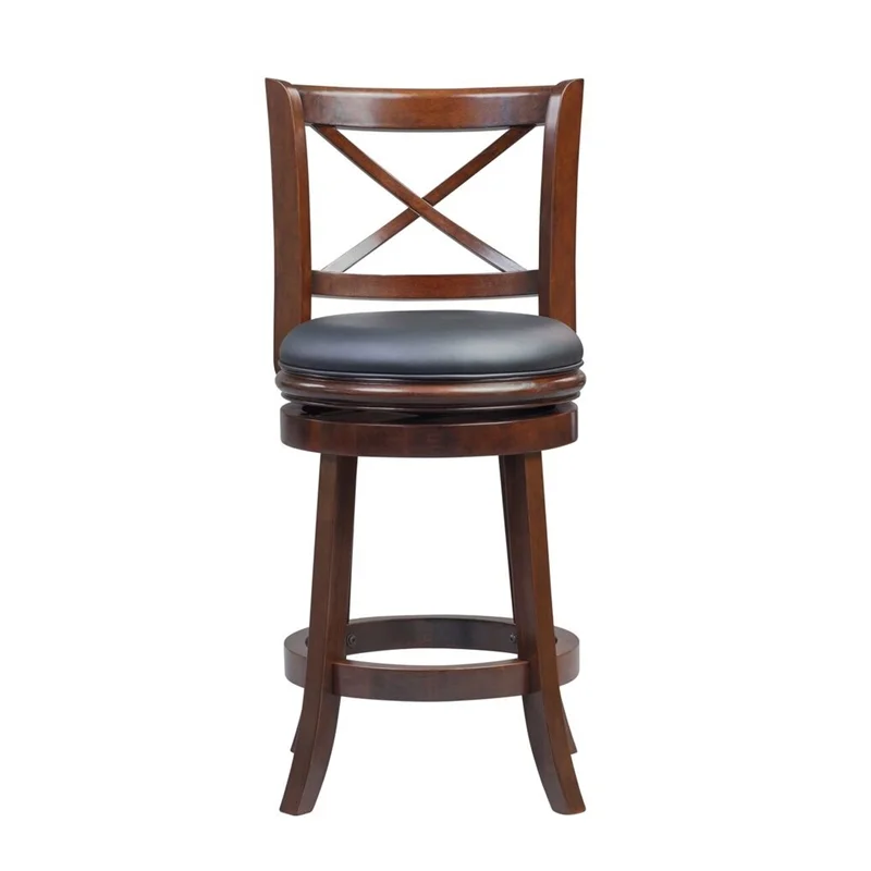 Boraam Georgia Swivel Counter Stool - Cappuccino