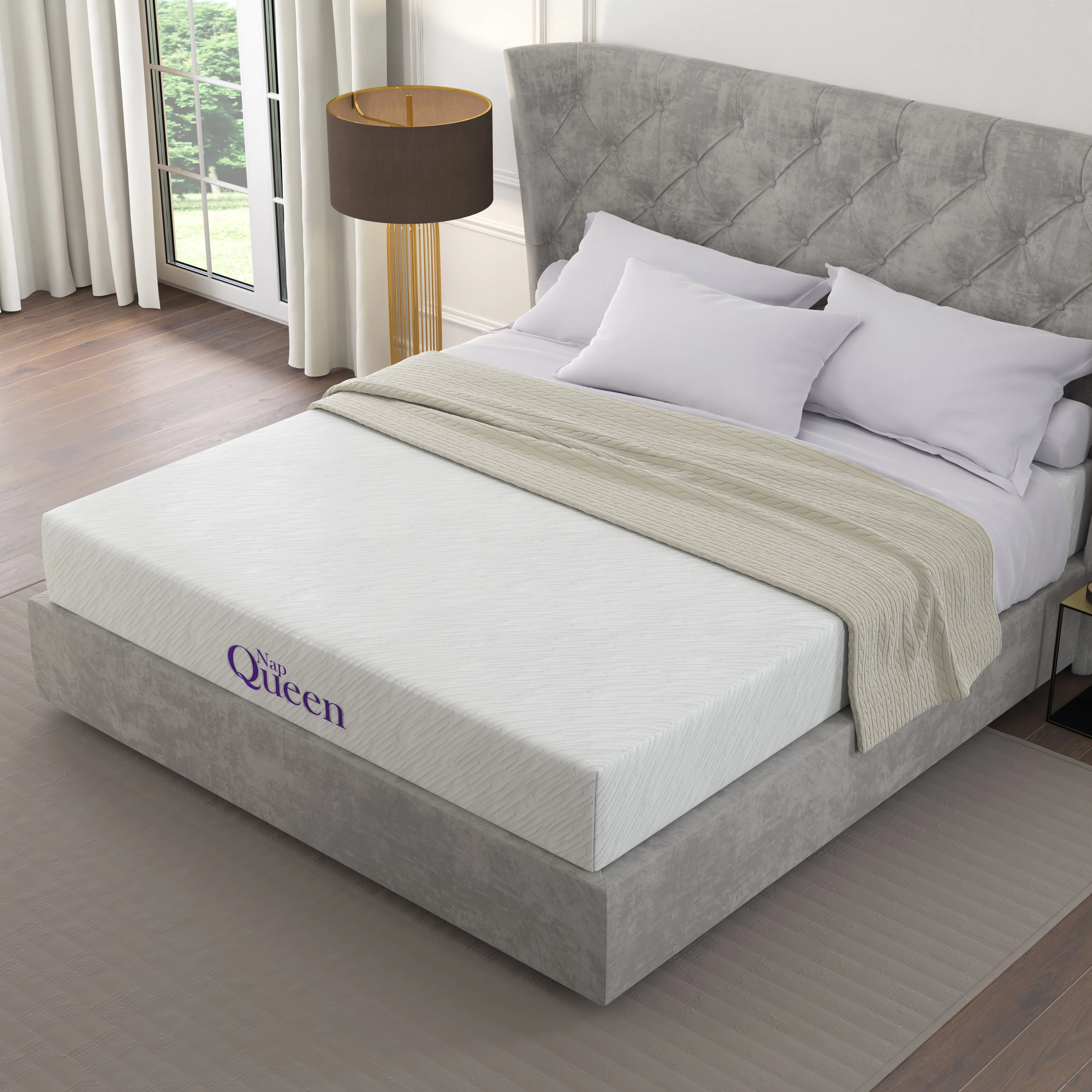 8 Inch Gel Elizabeth Ventilated Memory Foam Mattress Full