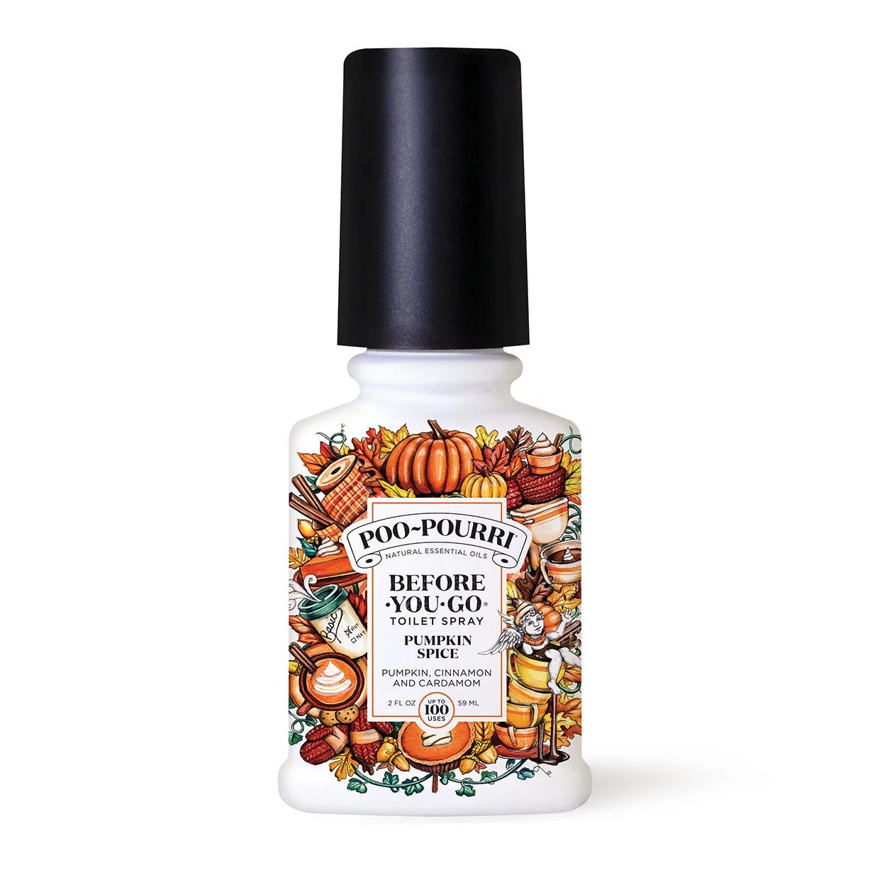 Poo~Pourri Pumpkin Spice 2 Fl Oz Fall Toilet Spray