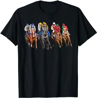 Funny Horse Racing Jockey Racer Derby Rider Race Track Gifts T-Shirt
