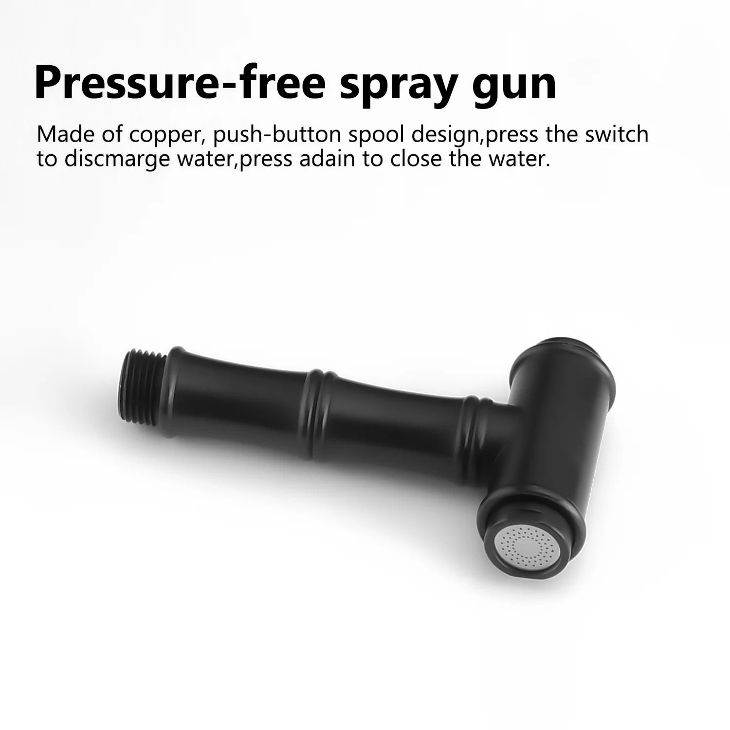 YLtoohoom Bridge Dual Handles Kitchen Faucet With Pull-Out Side Spray in