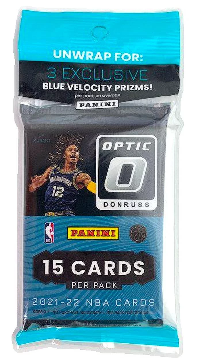 2021-22 Panini Donruss Optic Basketball Multipack Trading Cards