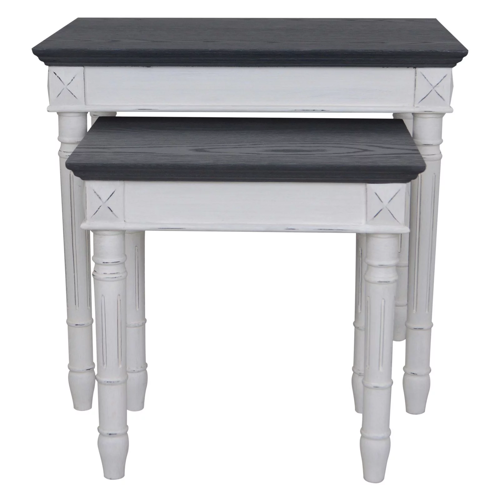 International Caravan Ashbury Nested End Table - Set of 2