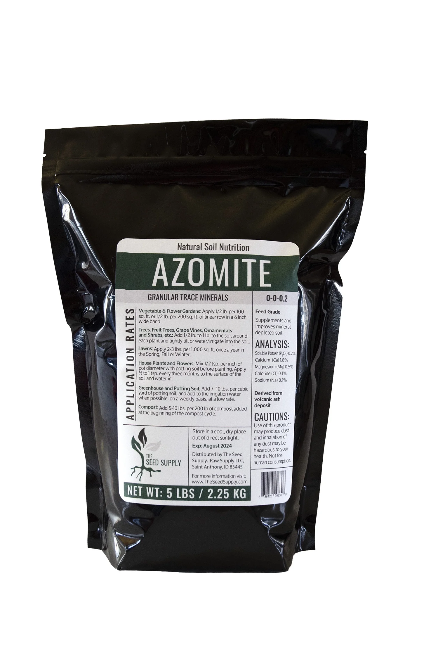 5 Lb Granular Azomite Trace Mineral Fertilizer