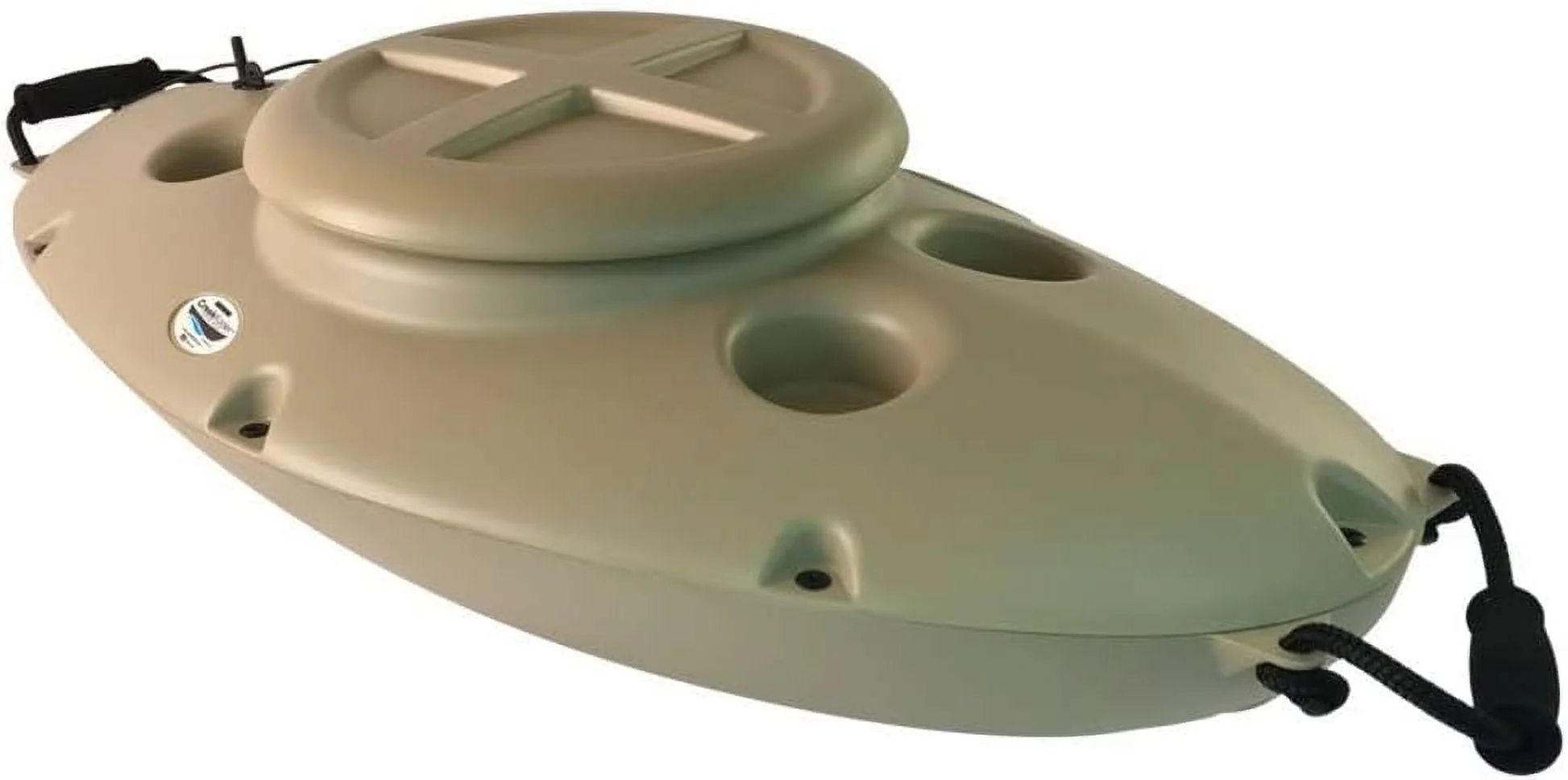 Floating Cooler, Tow On Rivers And Lakes With Canoe Or Kayak, 30 Quart