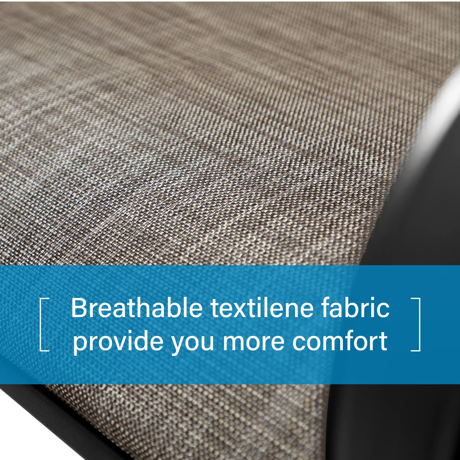 MFSTUDIO 2PCS Patio Dining Chairs Swivel Metal Chairs with Breathable Textilene, Brown