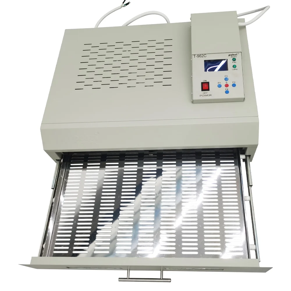 Techtongda T962C Reflow Oven Professional Infrared Heater Soldering Machine Automatic Reflow Machine 600x400mm