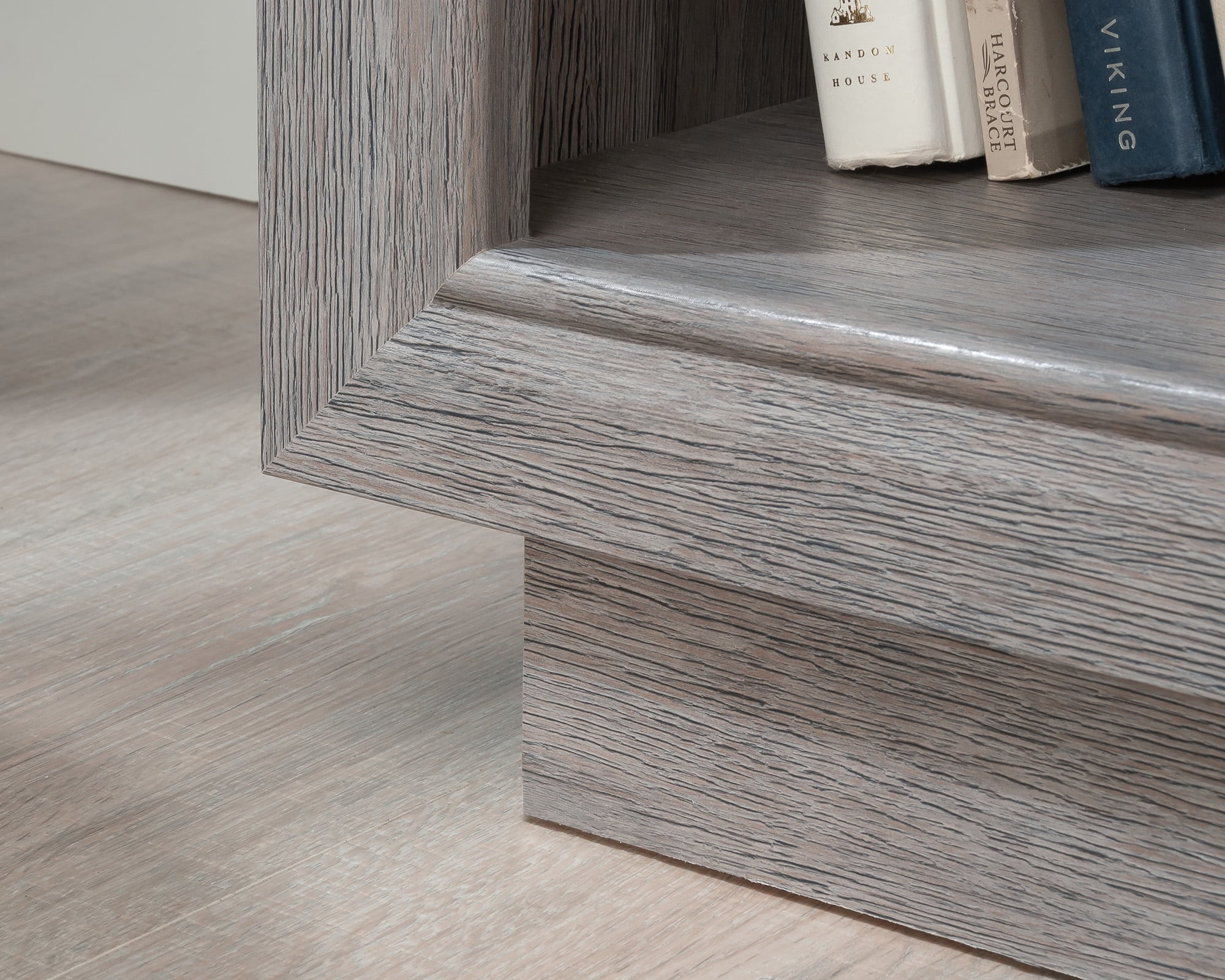 Hayes Garden 2-Shelf Office Bookcase in Ashen Oak