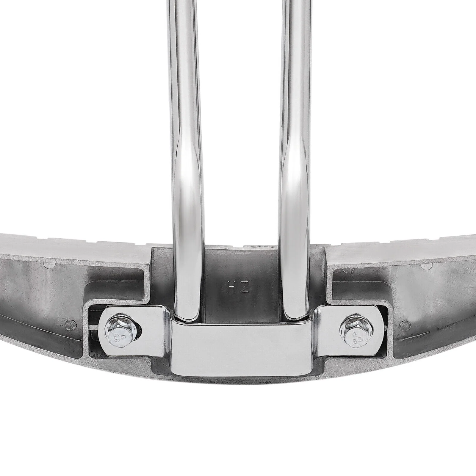 Silver Barber Chair Salon Shampoo Styling Hair Spa Beauty Equipment Footrest