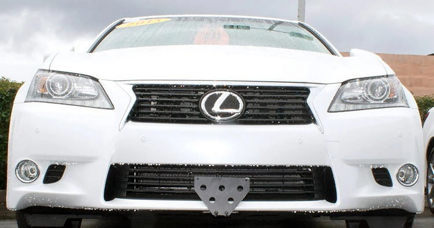 STO N SHO Front License Plate Bracket Compatible with 2013-2014 Lexus GS350 (SNS37)