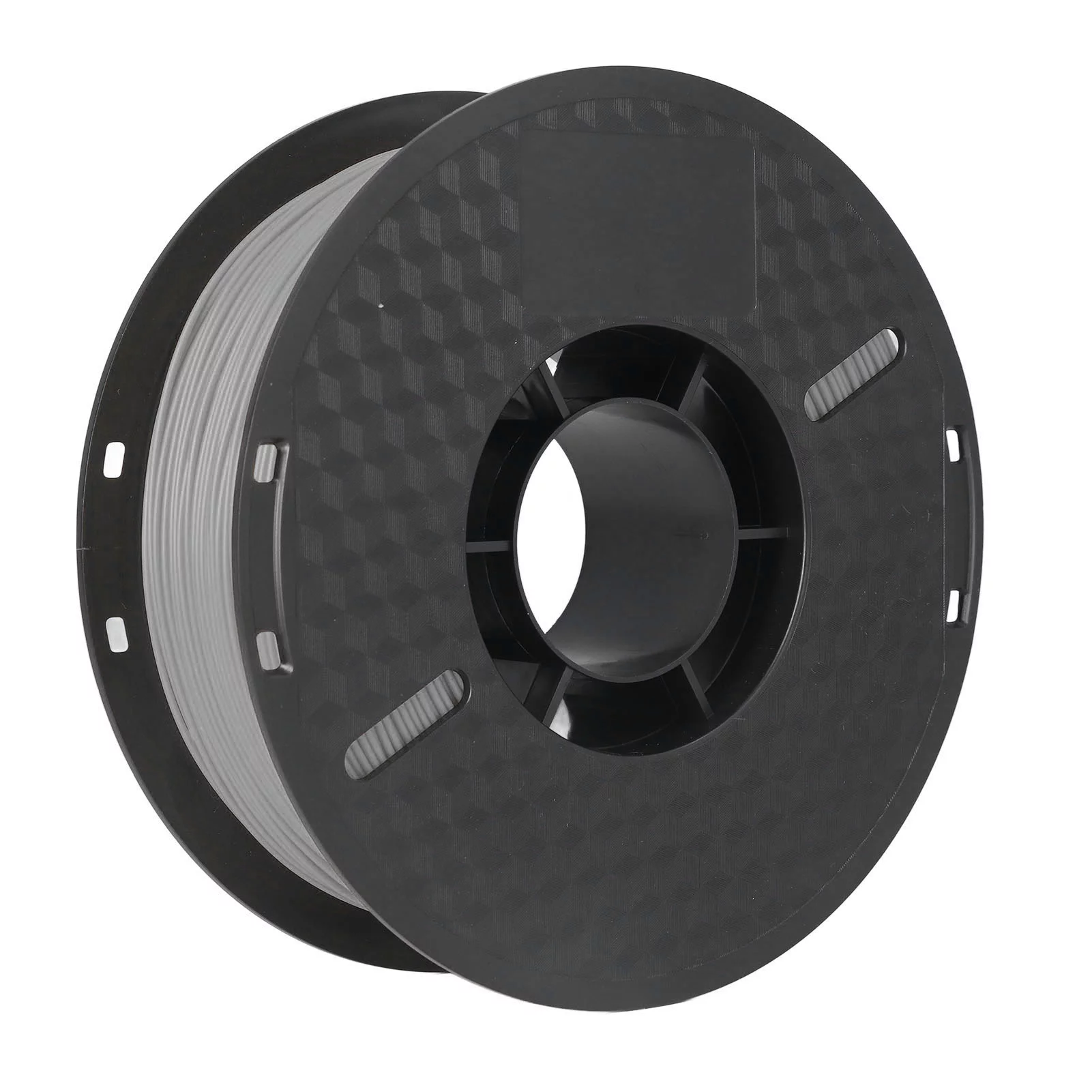 1.75mm PLa Filament 3D Printer Filament PLa 1KG Spool 3D Printing Filament 3D Printer Filament Printing Consumables Dimensional Accuracy ±0.02mm(Silver)