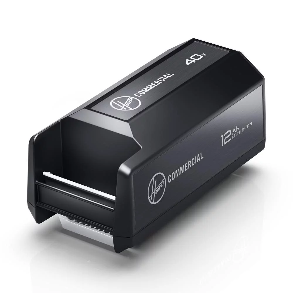 Hoover Commercial Vacuum 40V 12Ah Battery 2Pk And Dual Bay Charger Bundle