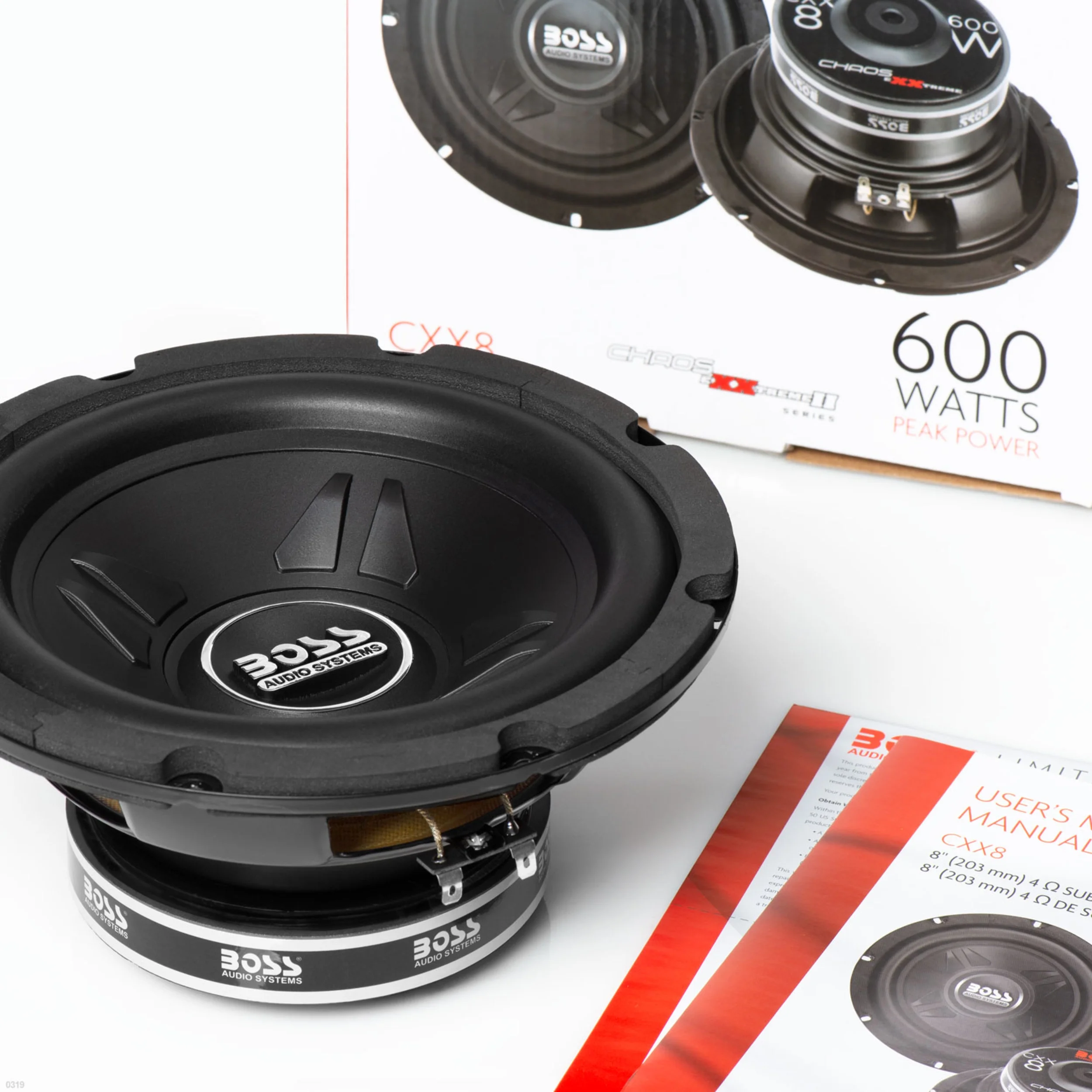 Boss Audio Brand New CXX8 Chaos Exxtreme 600 Watt Subwoofer