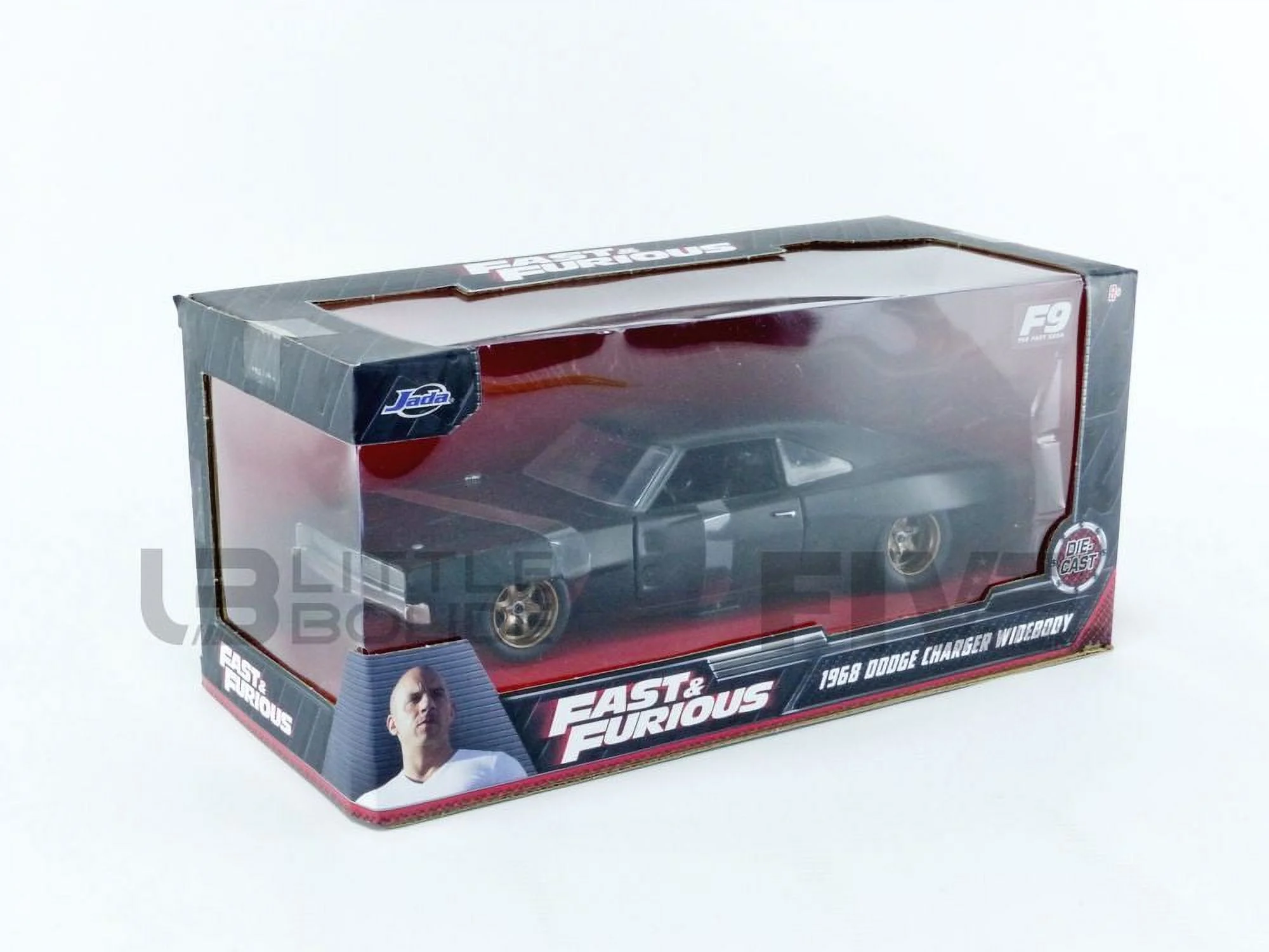 Fast & Furious 1:24 Dom's 1968 Dodge Charger Die-Cast Car Play Vehicles