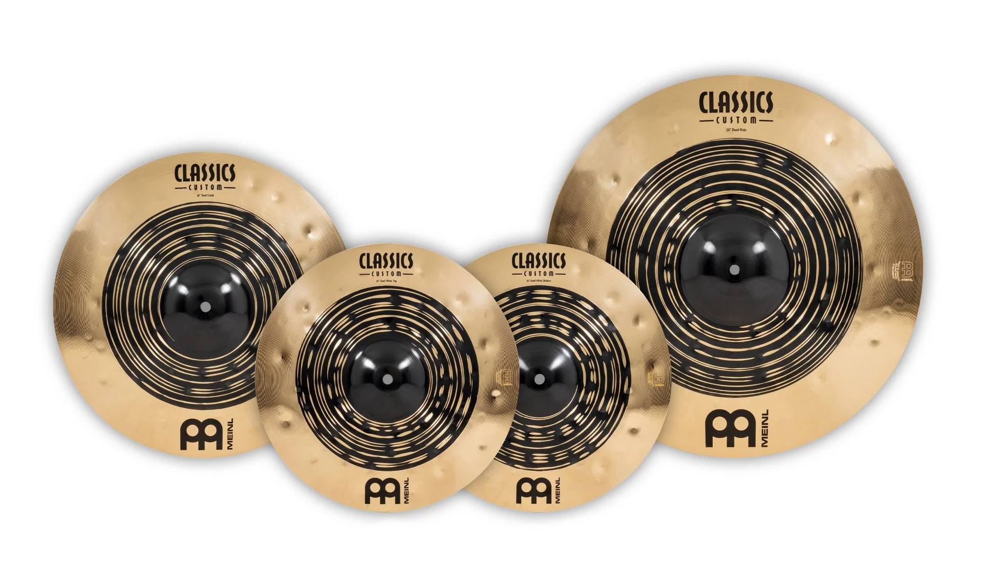 Meinl Cymbals  Classics Custom Dual Complete Cymbal Set