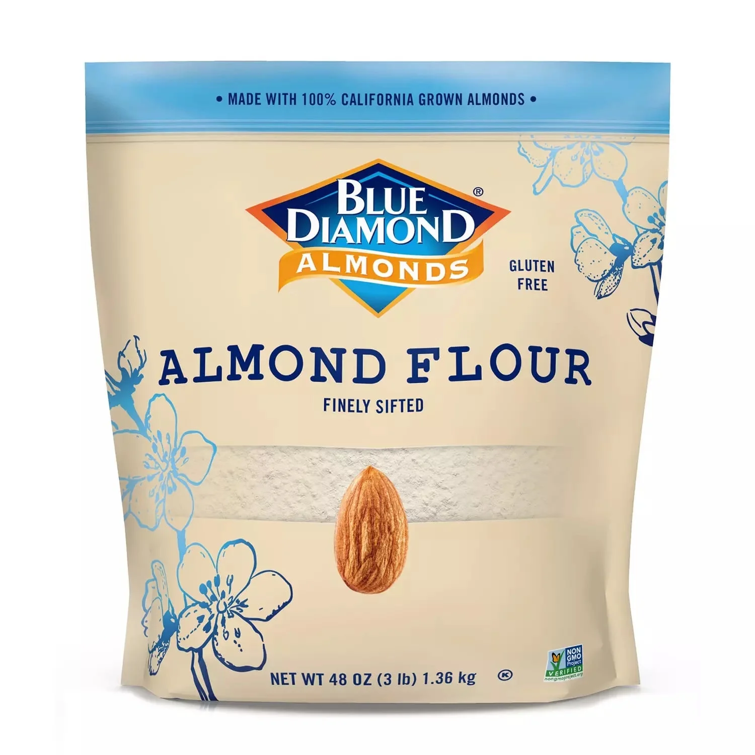 Blue Diamond Almond Flour (48 oz.) With Spoon