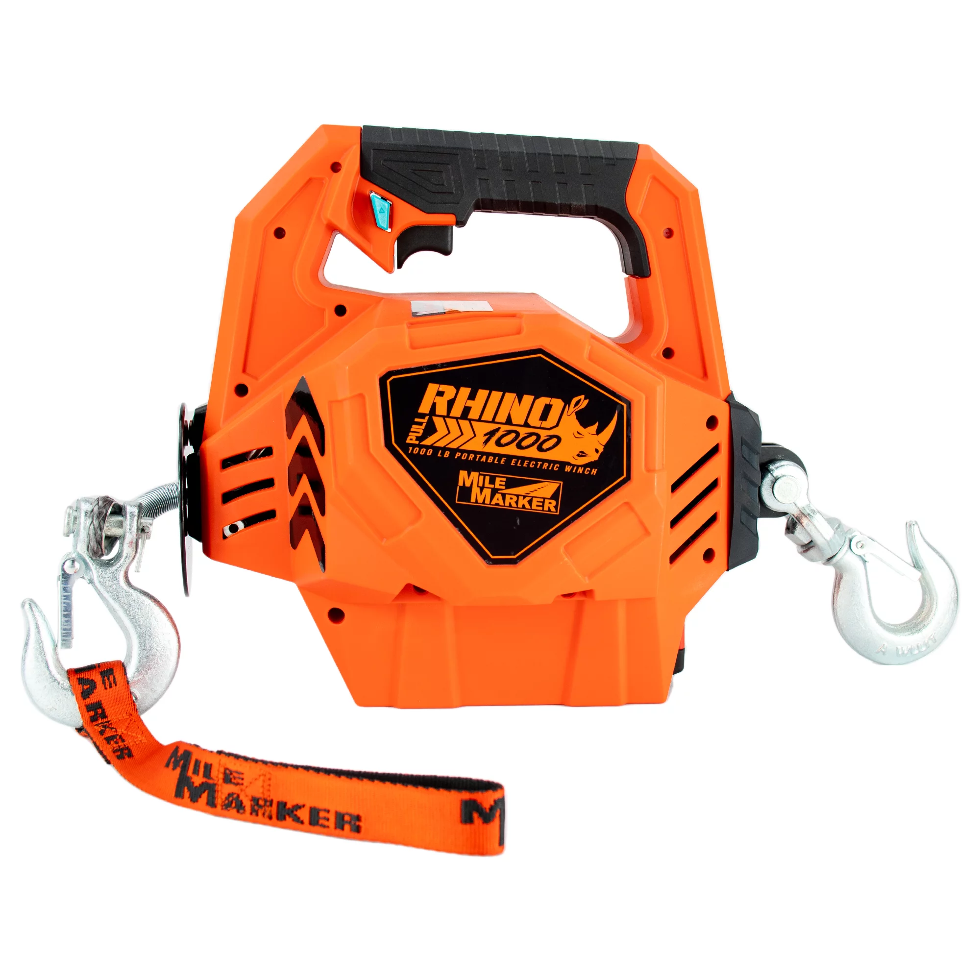 Milemarker 711000 9500 lbs Rhino Pull 1000 Portable Winch