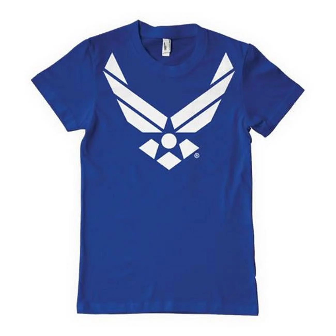 Fox Outdoor  Air Force One-Sided Imprinted T-Shirt - Royal Blue - Medium
