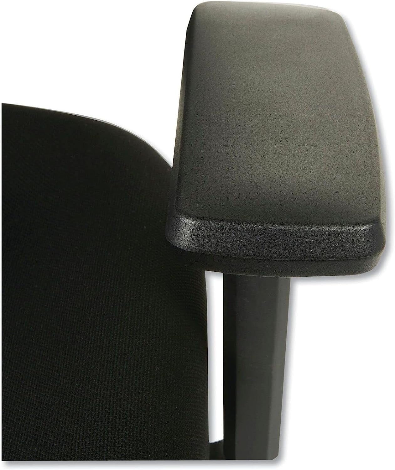 TJUNBOLIFE ALEELT4214F Elusion II Series Mid-Back Swivel/Tilt Mesh Chair with Adjustable Arms - Black