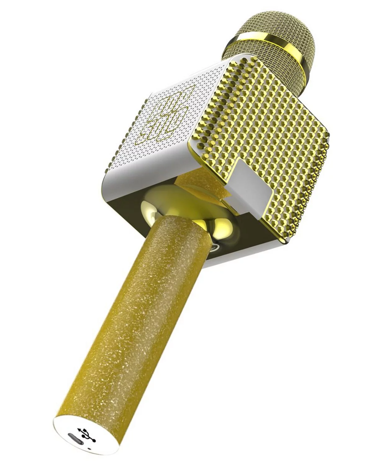 Tzumi Pop Solo Bling Professional Bluetooth Karaoke Microphone and Voice Mixer