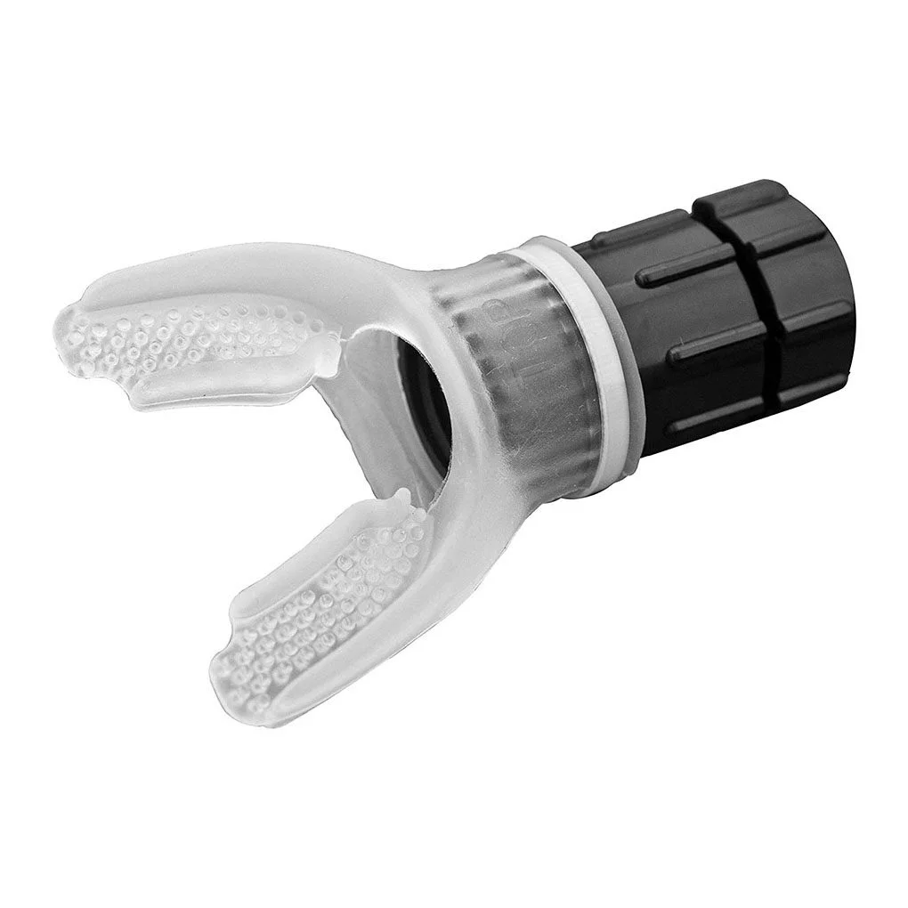 1111Fourone Lung Aid Silicone Breathing Muscle Trainer Respiratory Expand Bite Mouthpiece Aerobic Fitness Supplies