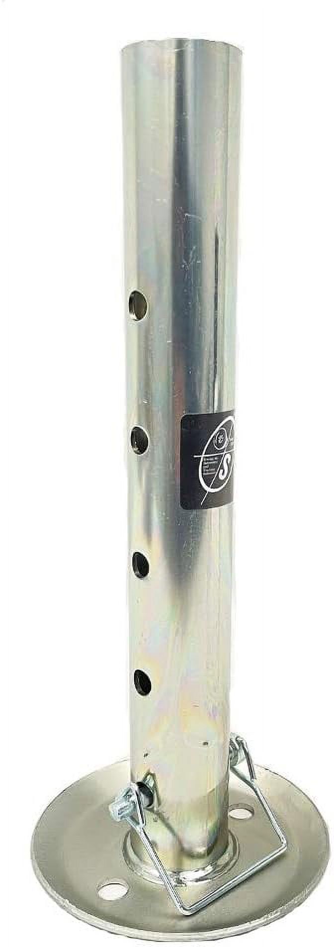 5,000 lbs Side Wind A-Frame Trailer Jack w/Zinc Adjustable Drop Leg