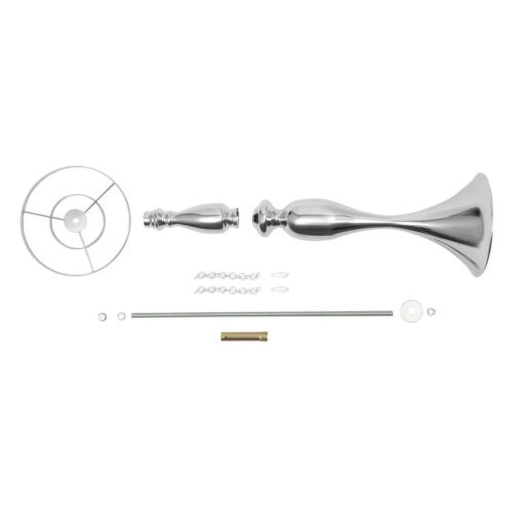 10 PCS Metal Silver Flower Vase Wedding Table Centerpieces Crystal Flower Stand