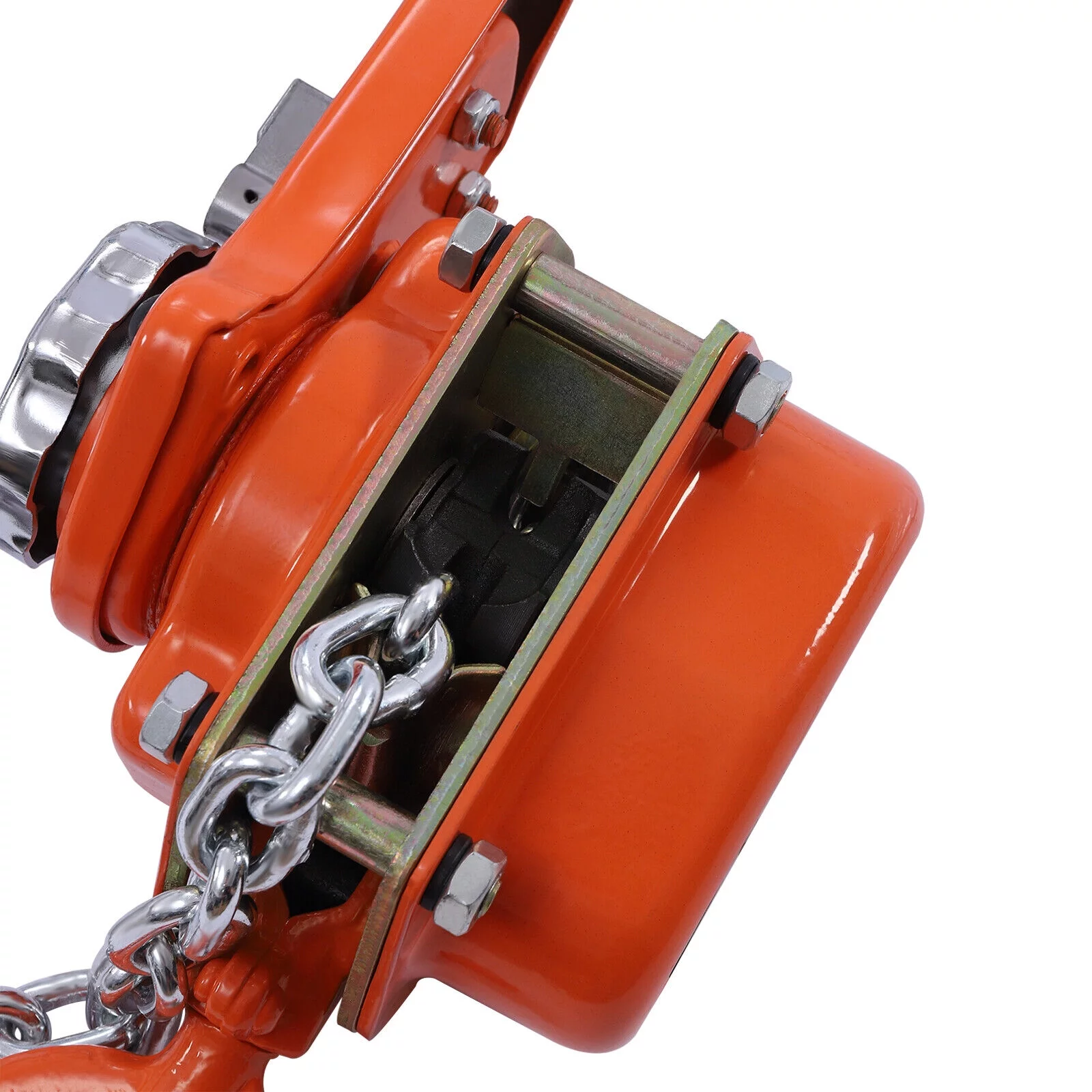1T Manual Lever Block Chain Hoist Ratchet Winch Rigging Crane Come Along Puller