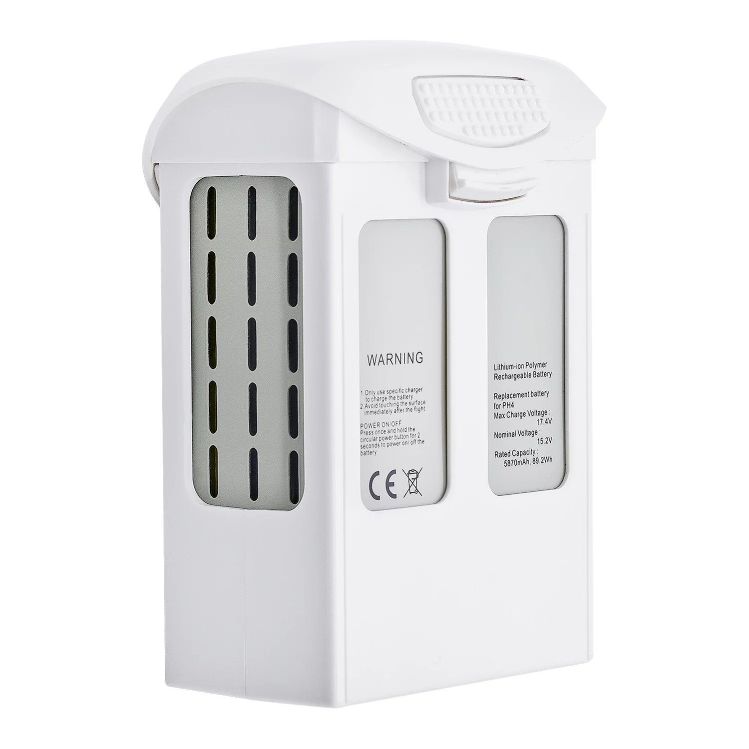 ExpertPower 15.2V 5870mAh Intelligent Flight replacement Battery for DJI Phantom 4 Pro Series Drone - 1 Pack