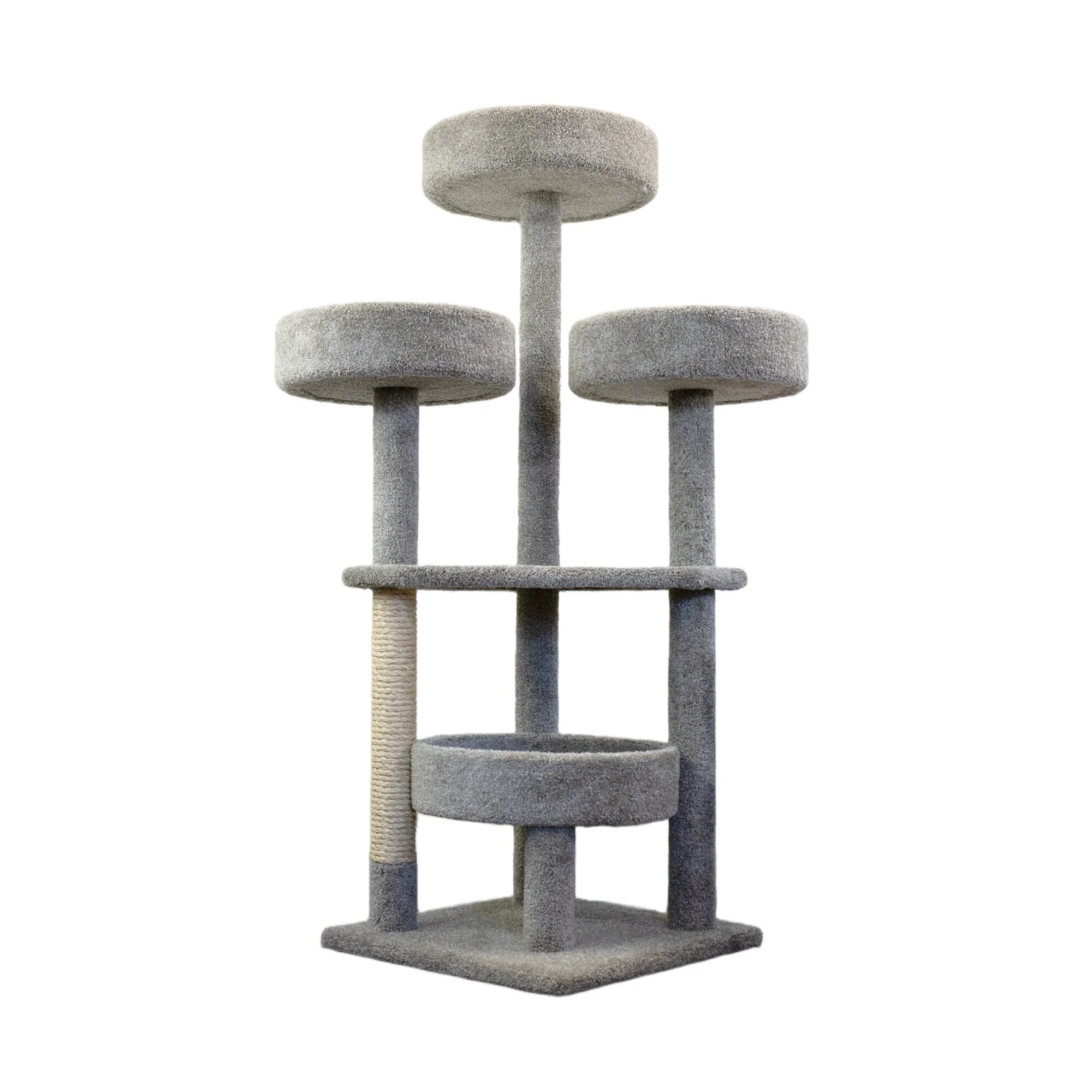 New Cat Condos  Real Wood and Carpet Cat Tower