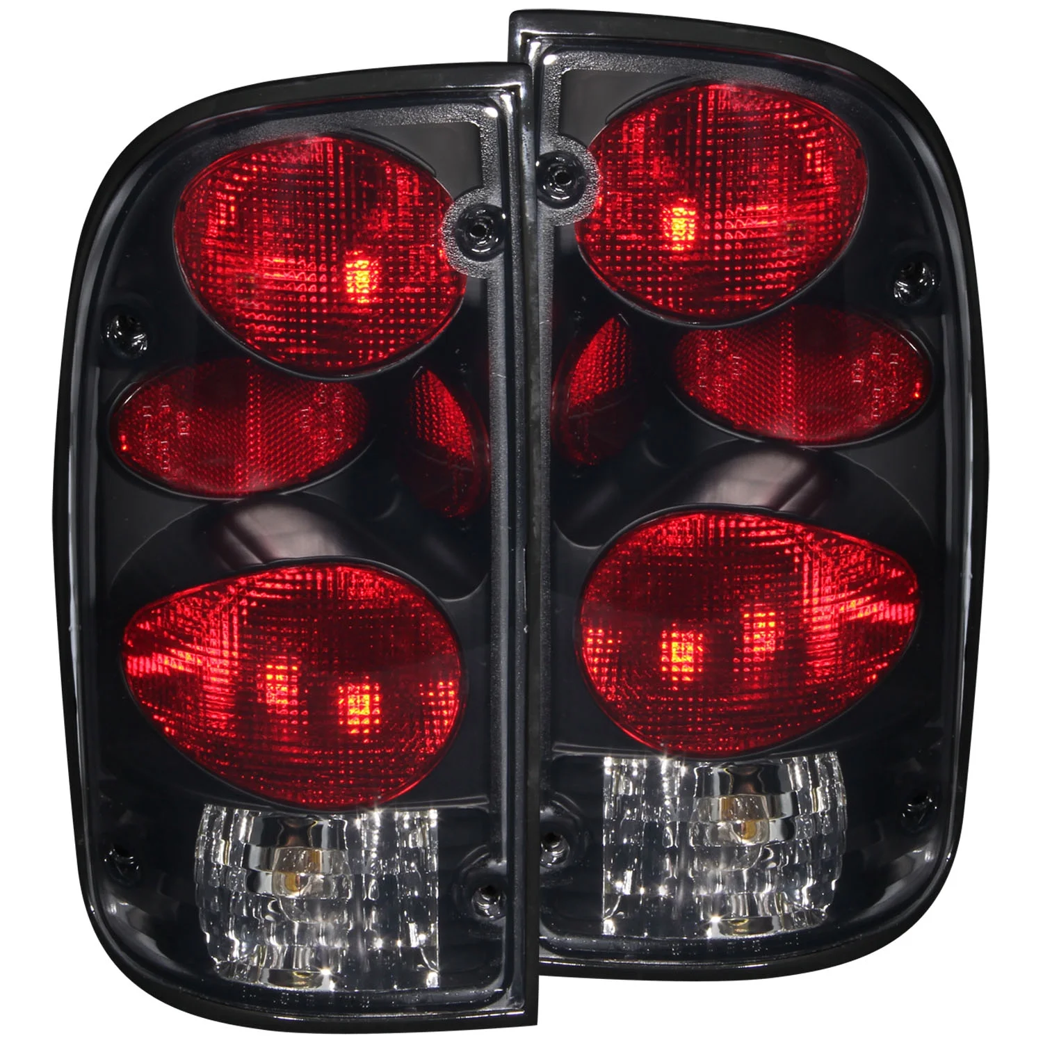ANZO USA 211180 95-00 TACOMA G2 DARK SMOKE TAIL LIGHTS Fits select: 1998 TOYOTA TACOMA, 1999-2000 TOYOTA TACOMA XTRACAB