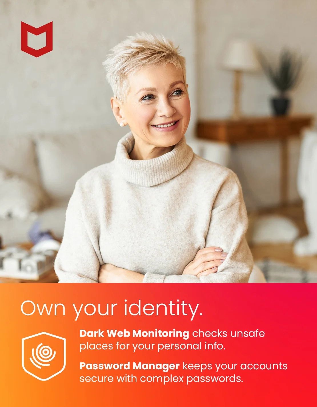 McAfee® Total Protection, Antivirus Security Software, 10 Devices, 1 Year Subscription – Product Key