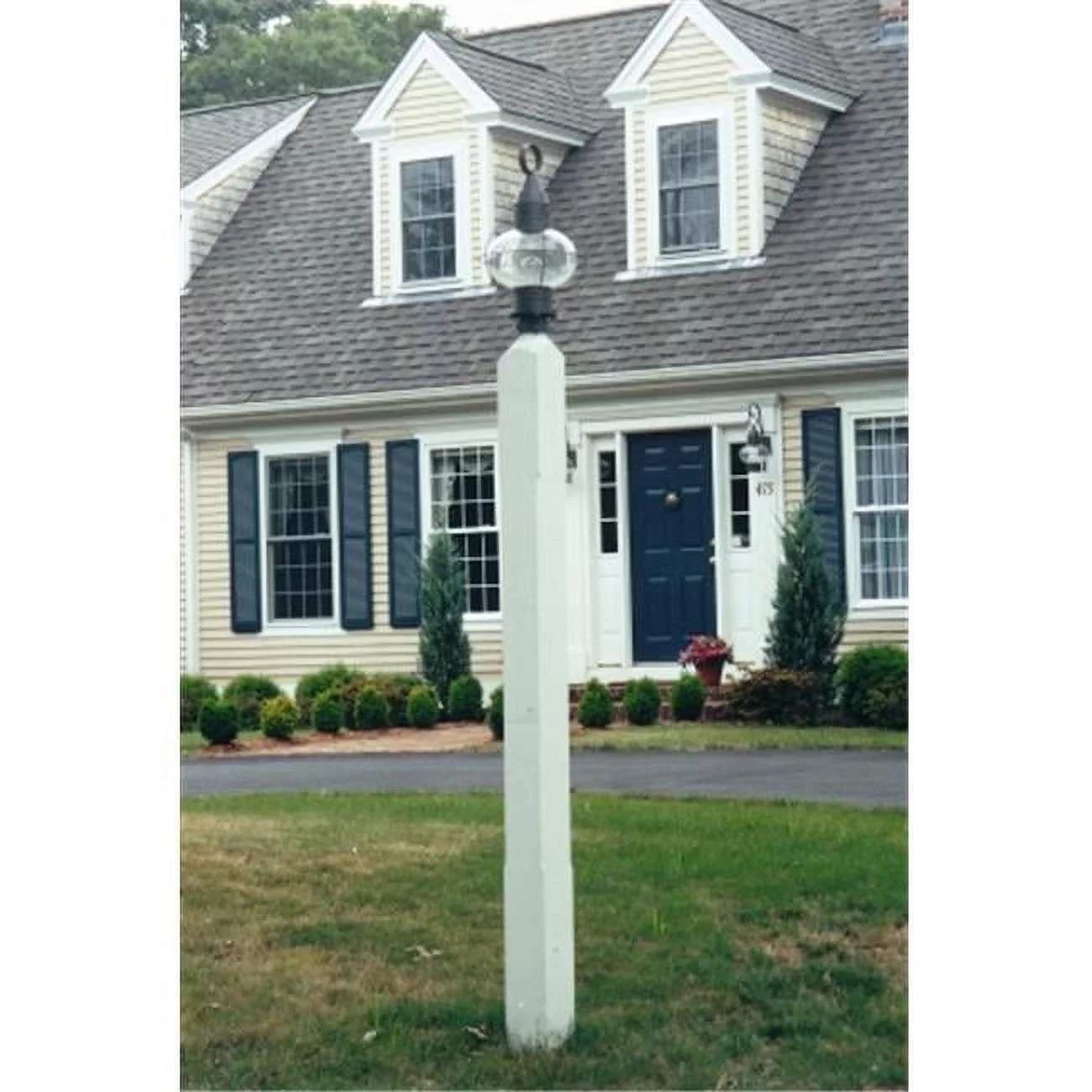 New England Woodworks  Square Lantern Post Primed White