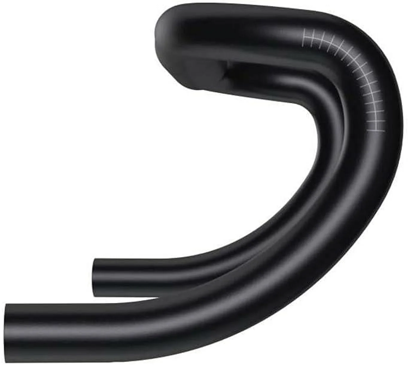 Service Course SL80 Drop Handlebar 31.8Mm 42Cm Matte Black A2 Aluminum