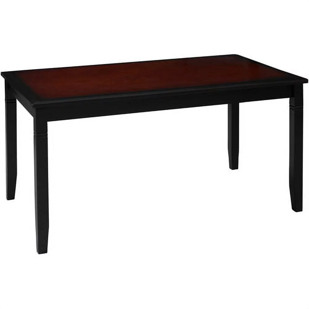 Linon Camden Coffee Table, Black Cherry Finish, 18 inch Height