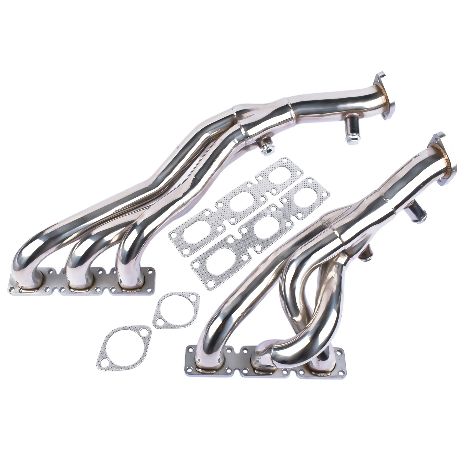 Mustrod Stainless Exhaust Header Manifold for BMW 3 5 Series E46 E39 323 328 528 Z3 2.5L 2.8L 3.0L
