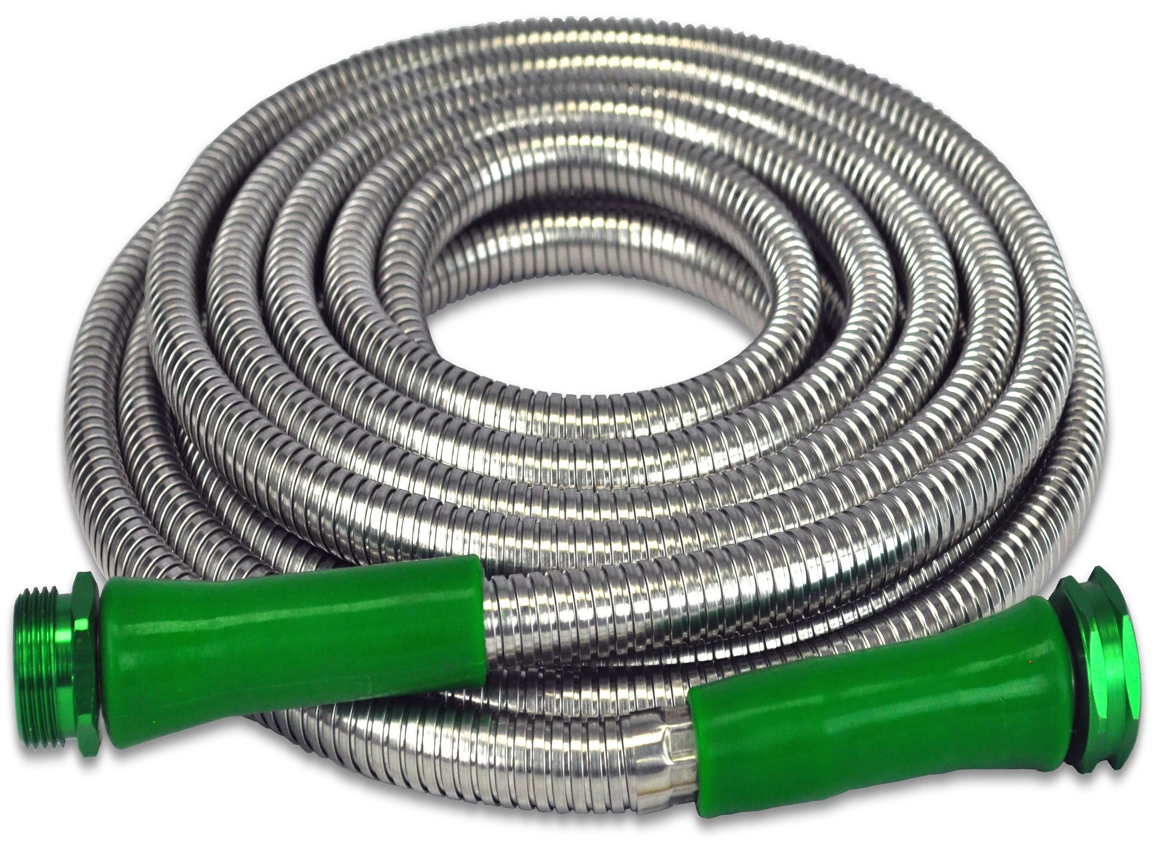 Metal Garden Hose Kink-Free 25' Stainless Steel Garden Hose