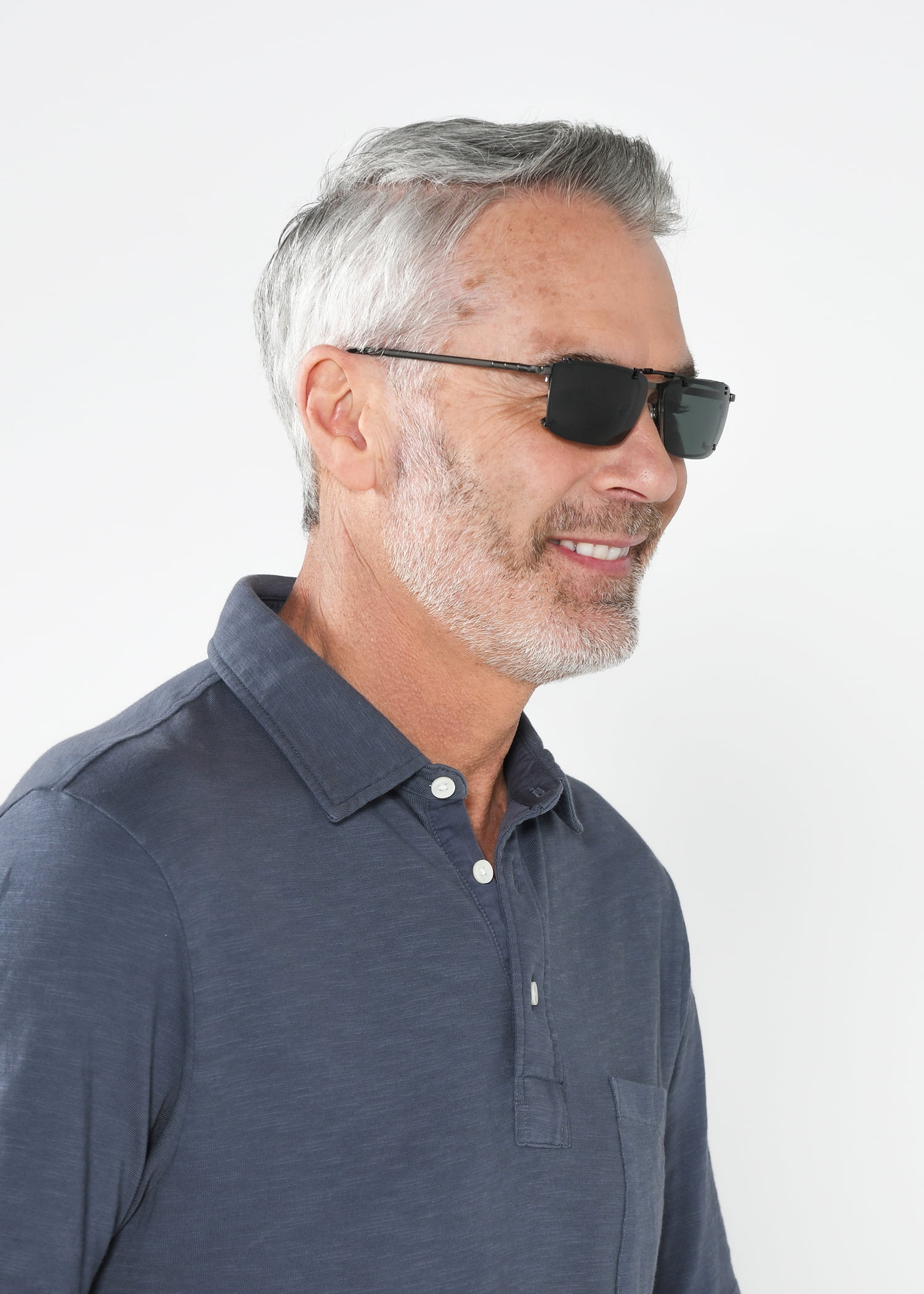 Solar Shield Dioptics Women's Rectangle Fashion Sunglasses Black