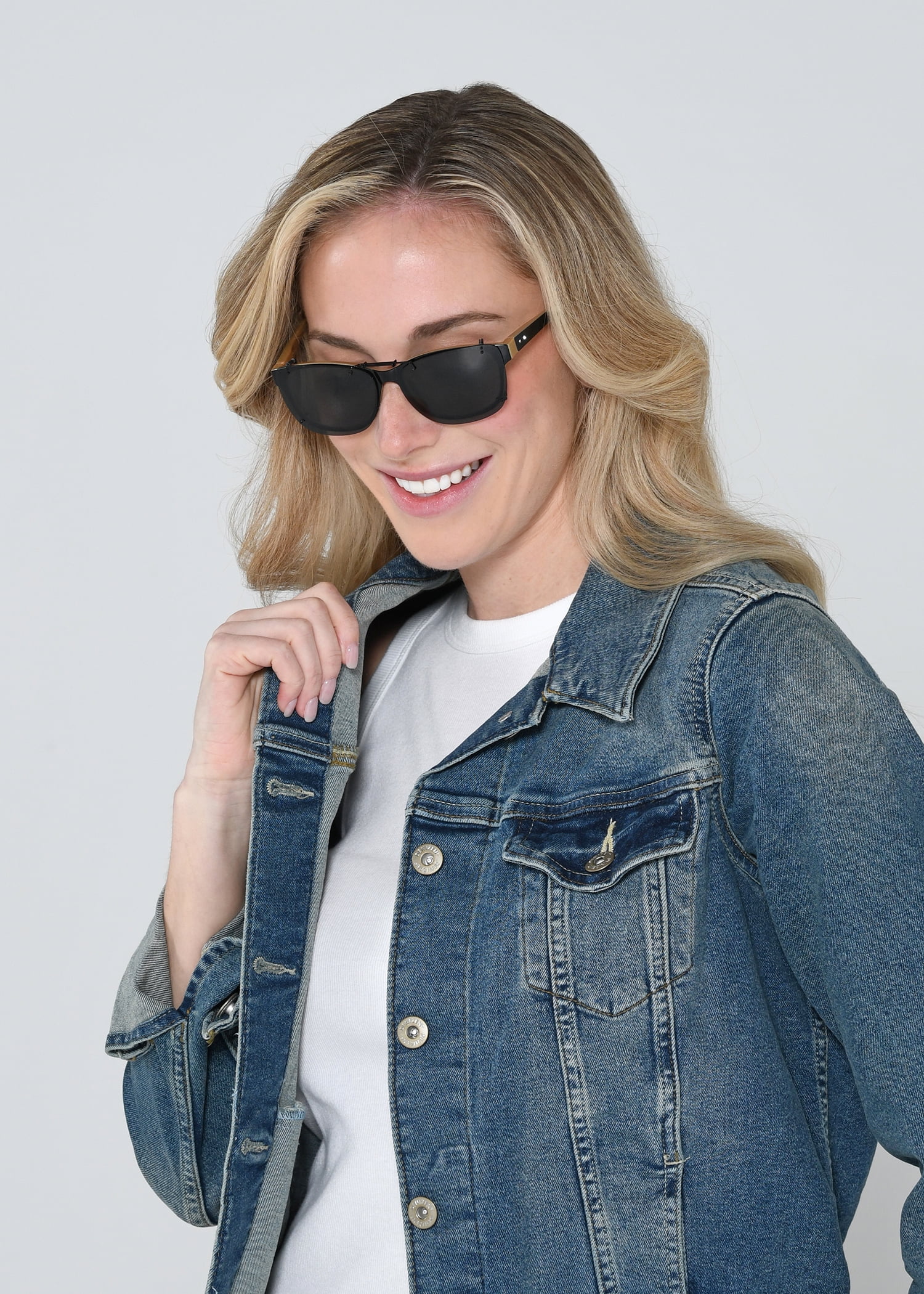 Solar Shield Dioptics Unisex Rectangle Fashion Sunglasses, Black, 54 Rec M