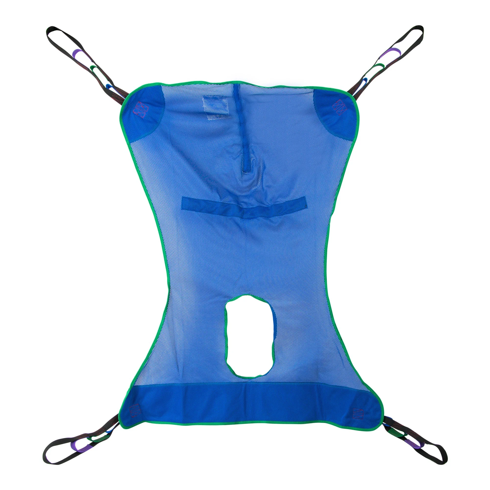 McKesson Patient Lift Sling with Commode Opening, Full Body, Mesh - Medium, 1 Ct