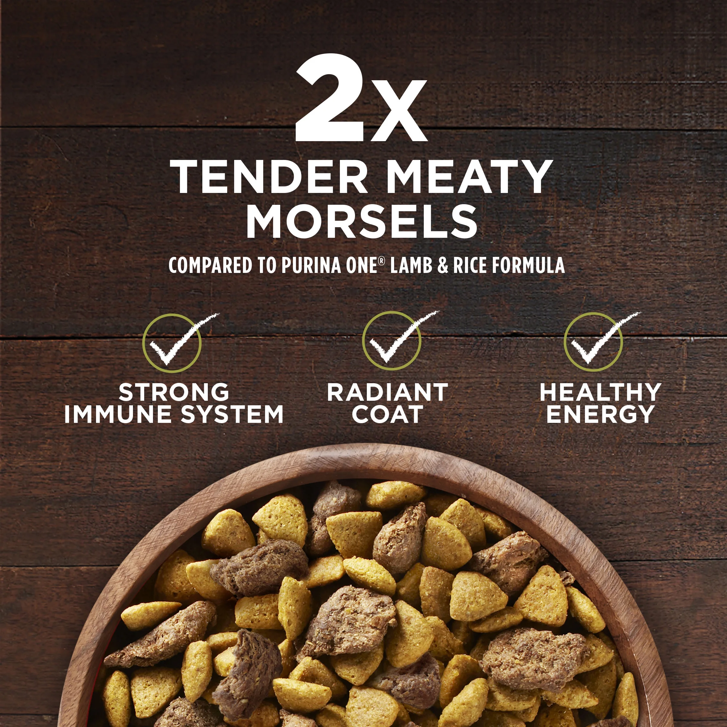 Purina One True Instinct Dry Dog Food Chicken and Duck, 27.5 lb Bag