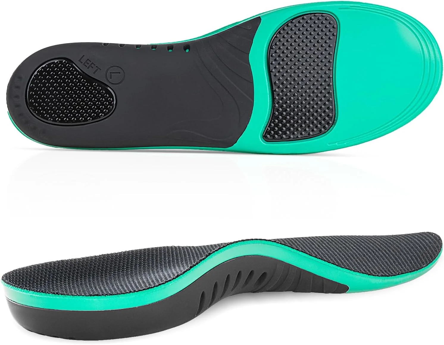 Flat Feet Orthotic Insert, Foot Pain Relief Orthotics Shoe Inserts for Metatarsalgia, High Arch Support Insoles for Shoe Insole, Arch Support, Morton's Neuroma (L Men's 8.5-9.5 | Women's 10.5-11.5)