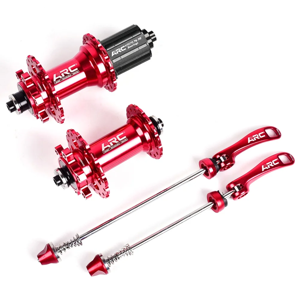 ARC Bike Hub Front Rear, HG 8 11 Speed, 36 Holes Disc Brake Hubs, Quick Release Lever Included