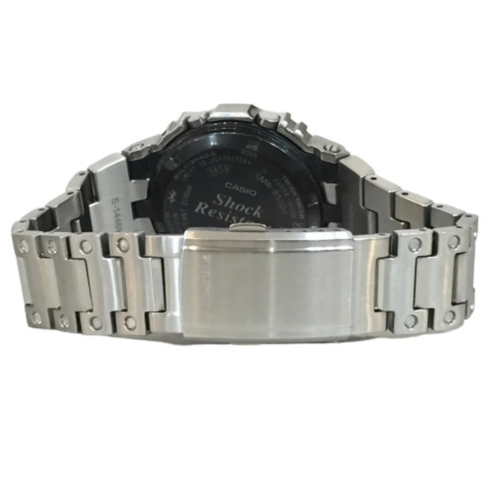 Pre-Owned CASIO G-SHOCK GMW-B5000D-1JF Square Watch Casio Men's Tough Solar Metal Screw Back ITH804J5MD8I RK681D (Fair)